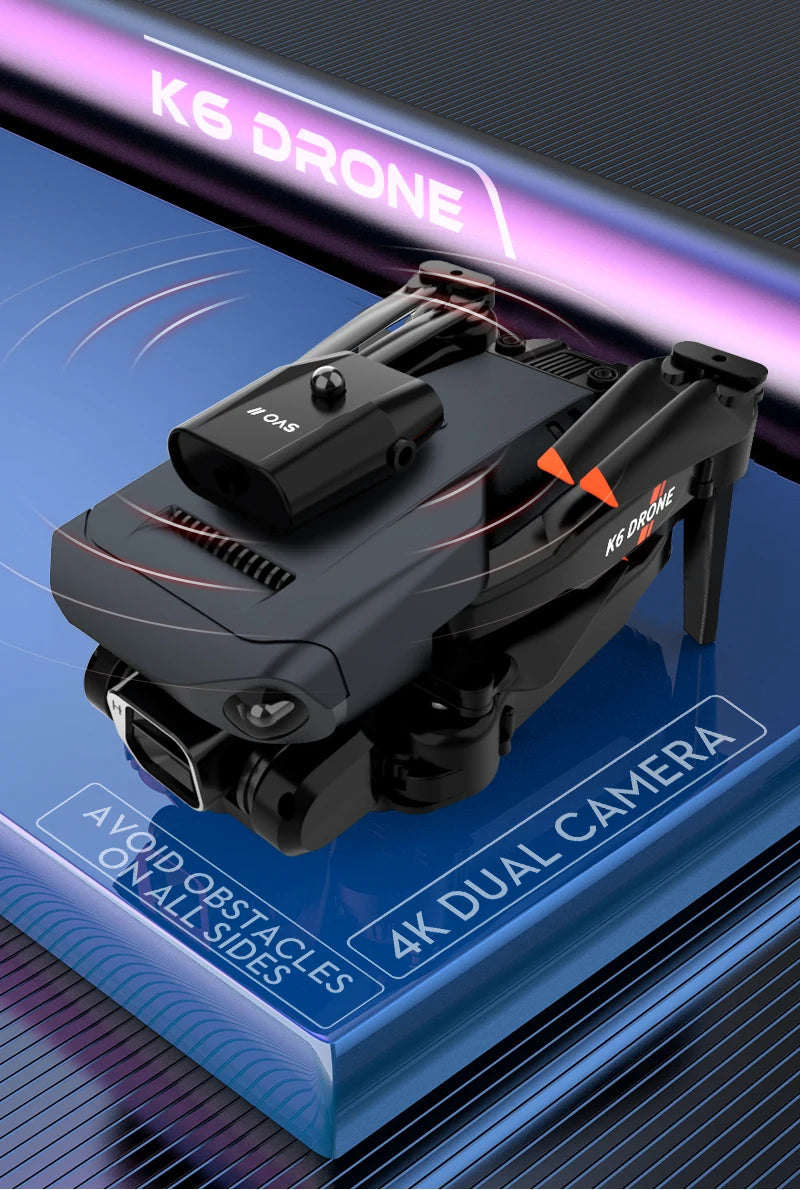 NEW K6 Drone, drone #oas dpone camera avoid dual onall