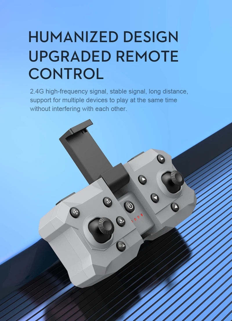 NEW K6 Drone, humanized design upgraded remote control 2.4g high-frequency signal 