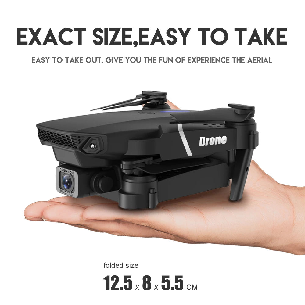 2024 E88 Pro Drone, aerial drone folded size 12.5x8x5.5 cm geelong
