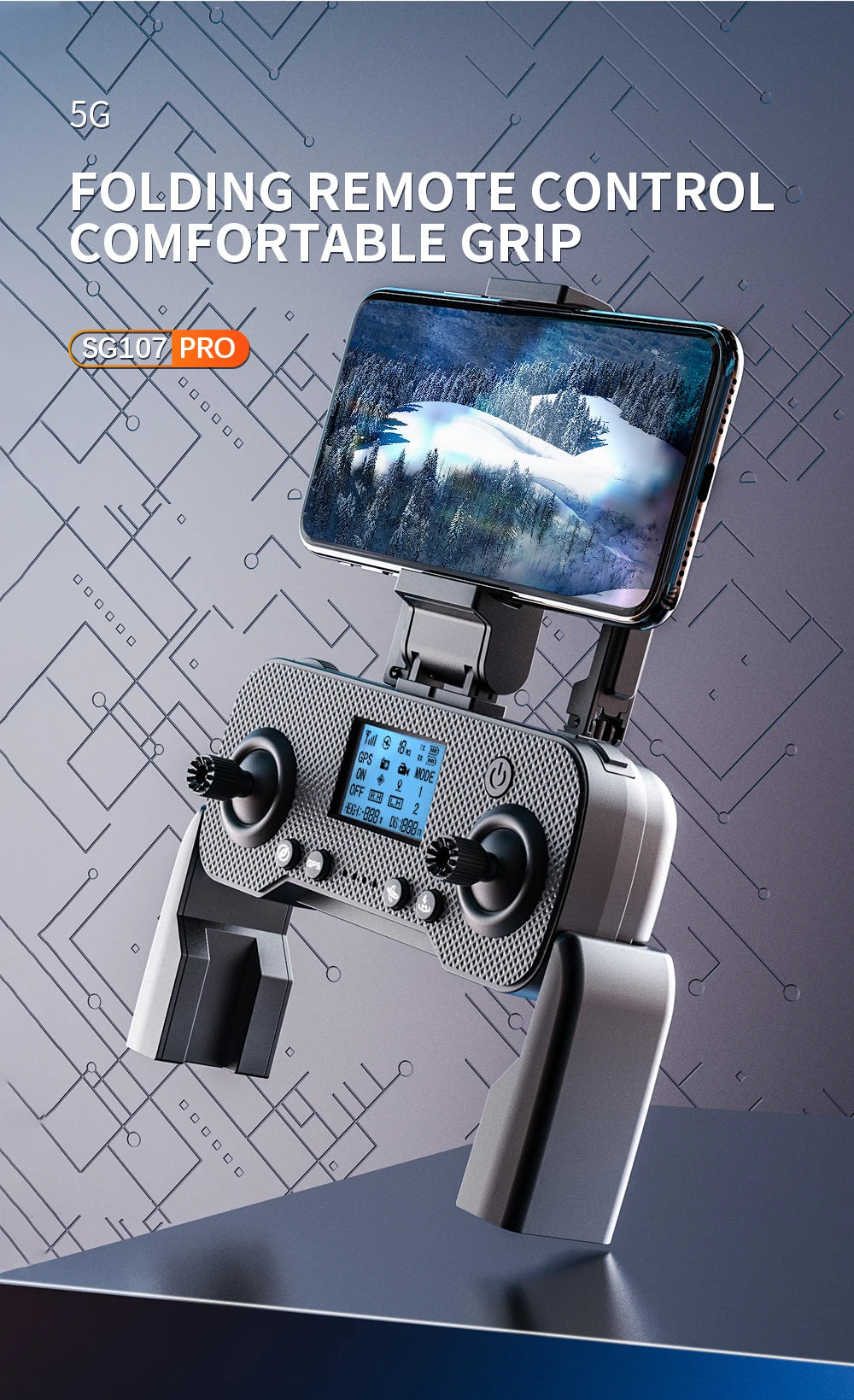 ZLL SG107 Pro Mini Drone - مع WIFI احترافية 4K HD كاميرا مزدوجة FPV Quadcopter التحكم بالإيماءات في التدفق البصري SG107Pro Rc Dron 23 zll sg107pro mini drone - with wifi