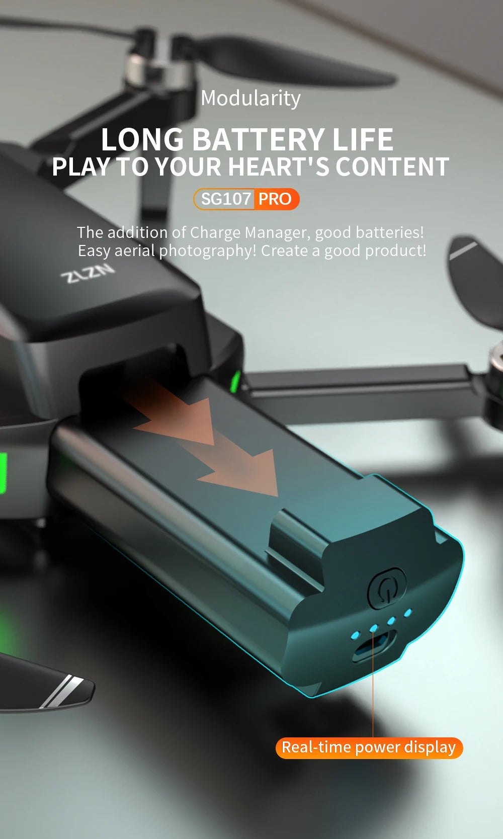 ZLL SG107 Pro Mini Drone - مع WIFI احترافية 4K HD كاميرا مزدوجة FPV Quadcopter التحكم بالإيماءات في التدفق البصري SG107Pro Rc Dron 26 ZLL SG107 Pro Mini Drone, sg107 pro adds charge manager; batteries! easy aerial