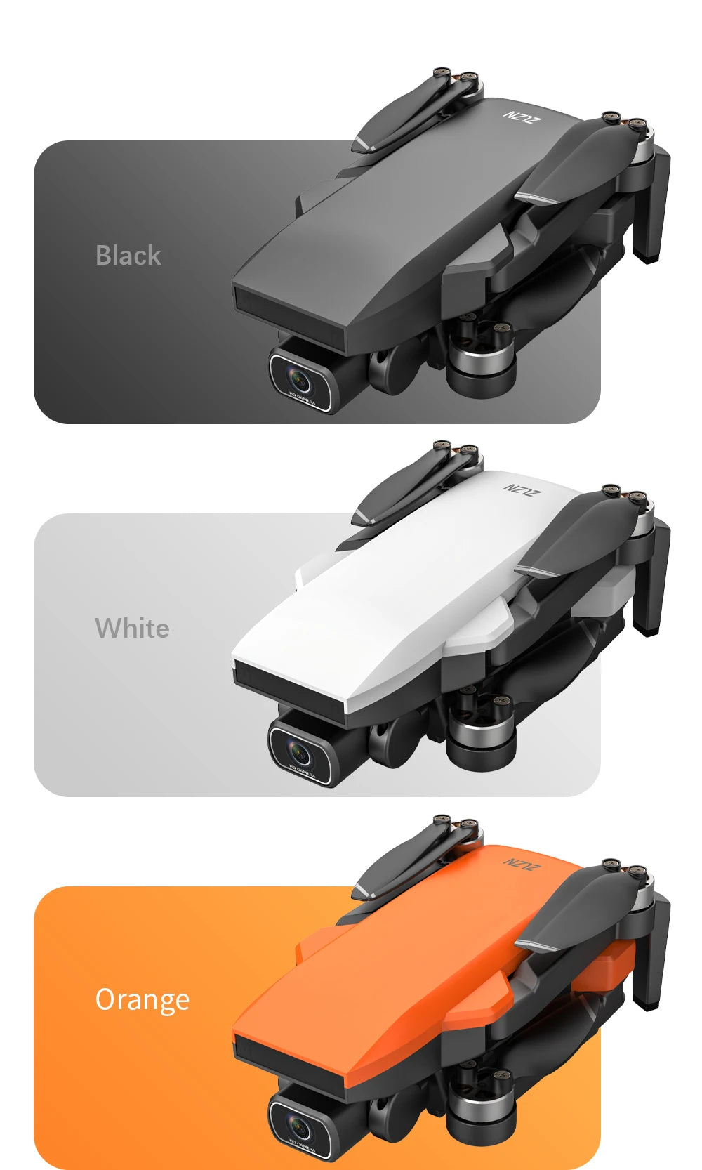 ZLL SG107 Pro Mini Drone - مع WIFI احترافية 4K HD كاميرا مزدوجة FPV Quadcopter التحكم بالإيماءات في التدفق البصري SG107Pro Rc Dron 32 package includes: 1 x drone 1 usb charging cable 1
