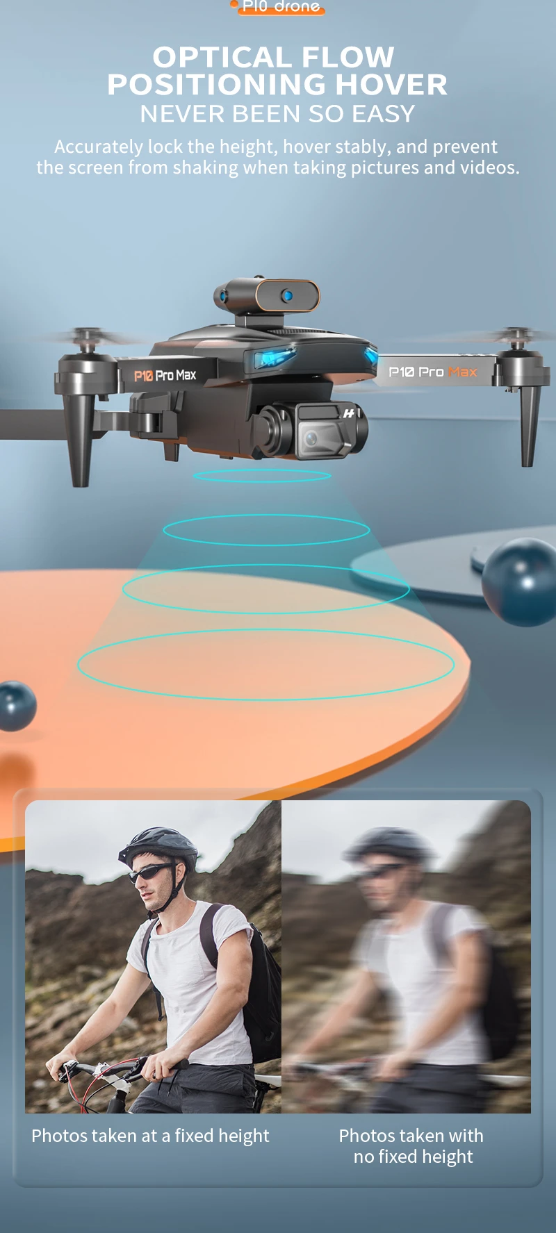 KBDFA P10 Drone, pippro max p10 pro max photos taken with no fixed