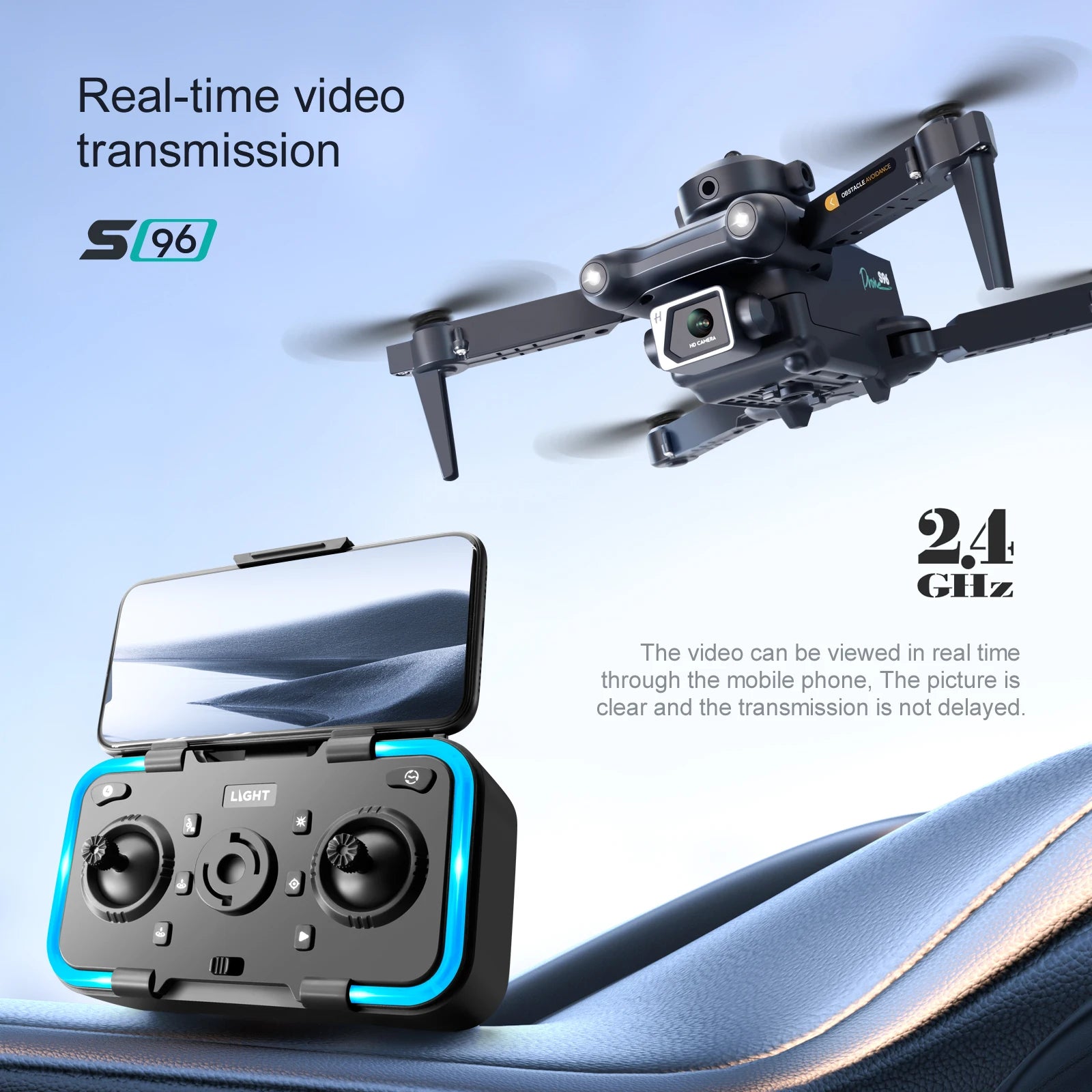 real-time video transmission 5l96 24 ghz the