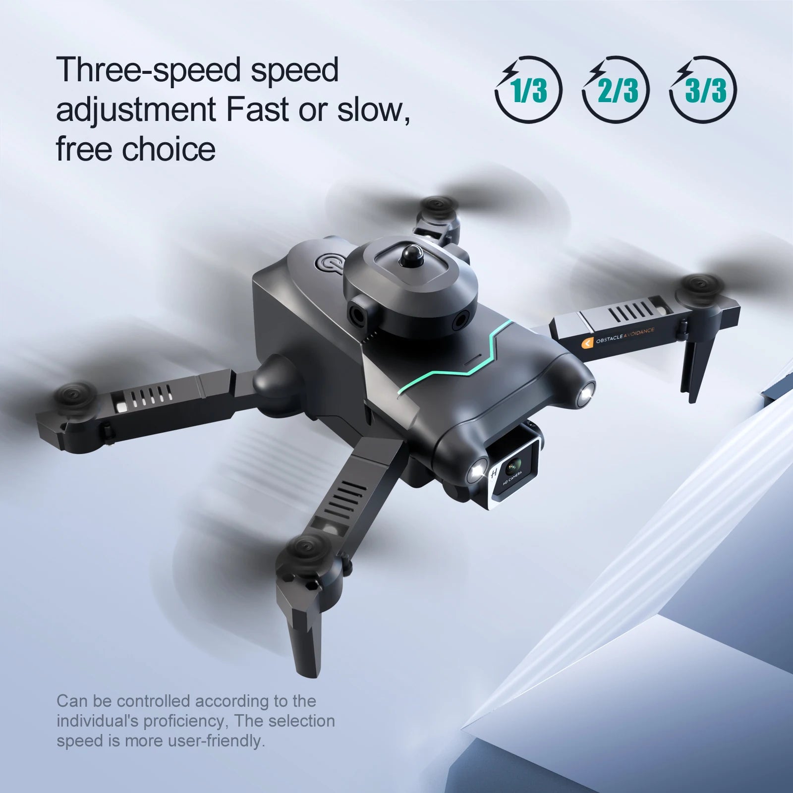 three-speed speed 1/3 2/3 3/3 adjustment fast or slow,