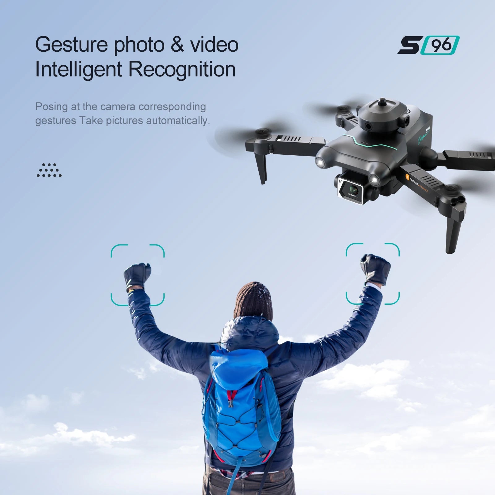 gesture photo & video 5 96 intelligent recognition posing at