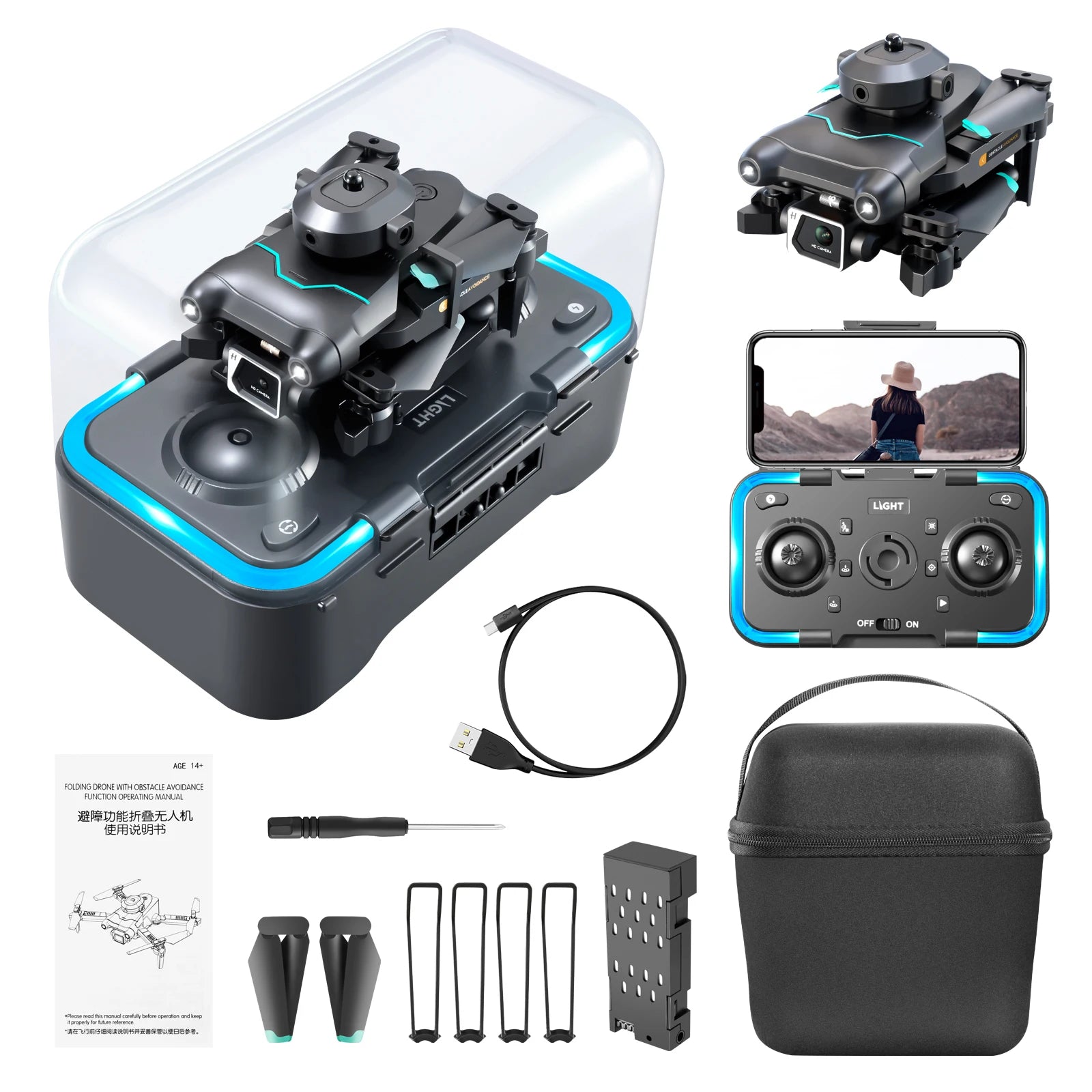 Professional Foldable Quadcopter Toys