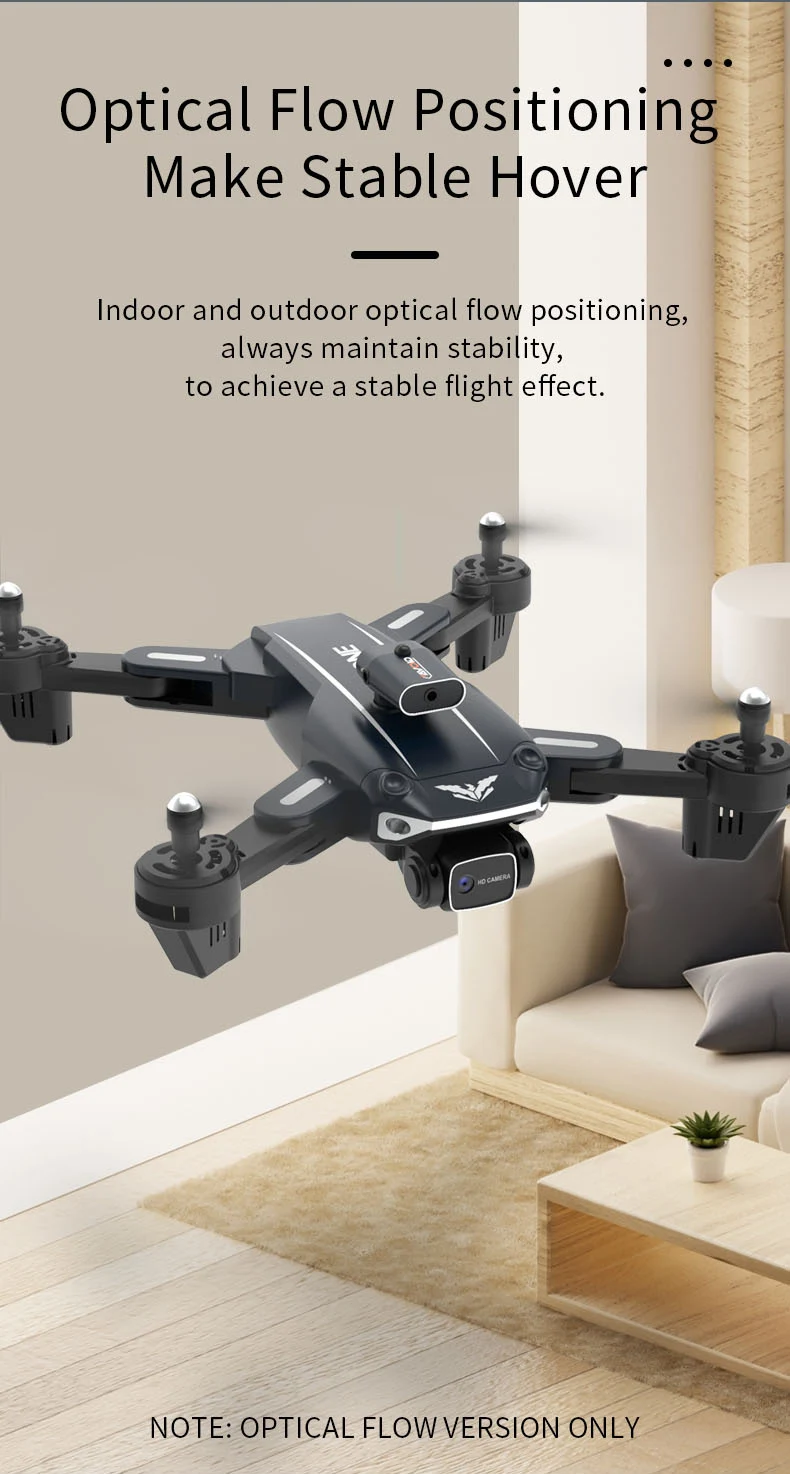 JJRC H109 RC Drone, optical flow positioning always maintain stability to achieve a stable flight effect 