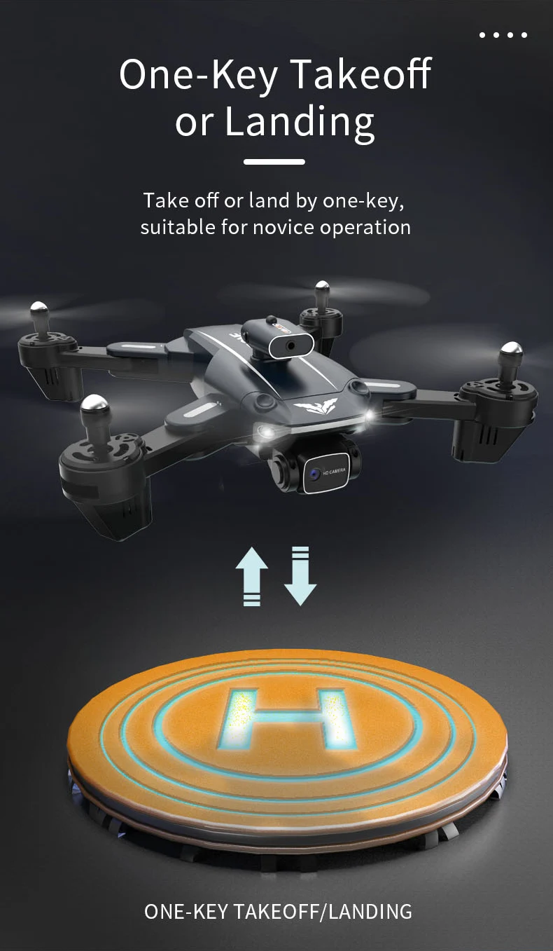 JJRC H109 RC Drone, one-key takeoff or landing ooetar suitable for