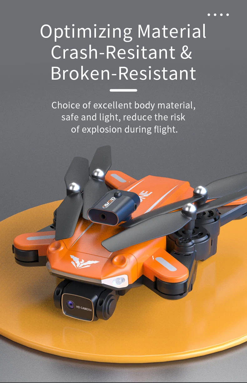 JJRC H109 RC Drone, mocaueat's body material is crash-resit