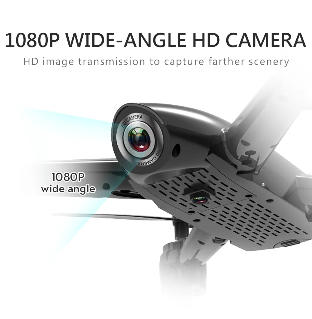 SG106 الطائرة بدون طيار - 4K 1080P HD كاميرا مزدوجة التدفق البصري الجوي كوادكوبتر FPV درون لعب للأطفال الأولاد عمر البطارية الطويل هدية 23 SG106 Drone, 1080p wide-angle hd camera to capture farther scenery