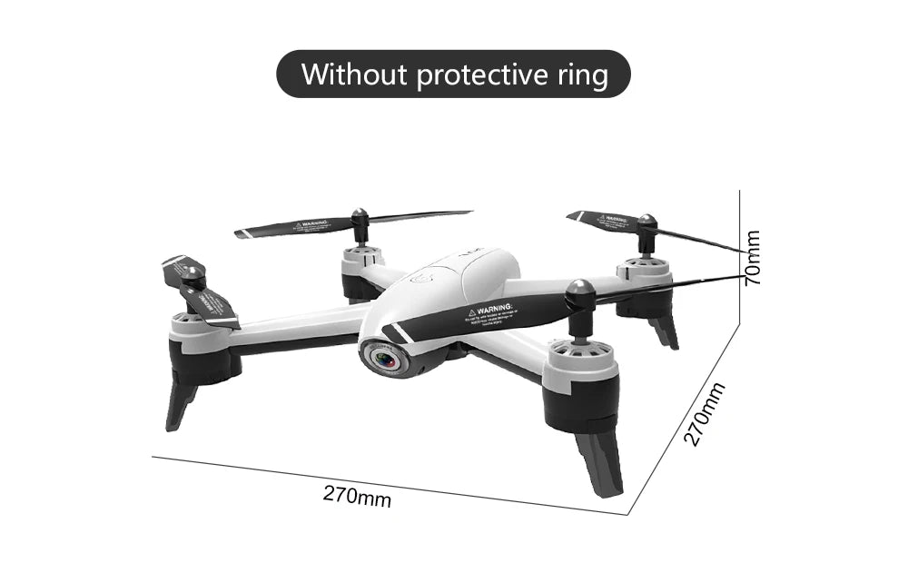 SG106 الطائرة بدون طيار - 4K 1080P HD كاميرا مزدوجة التدفق البصري الجوي كوادكوبتر FPV درون لعب للأطفال الأولاد عمر البطارية الطويل هدية 44 SG106 Drone, marhinoe 1 270mm without protective ring