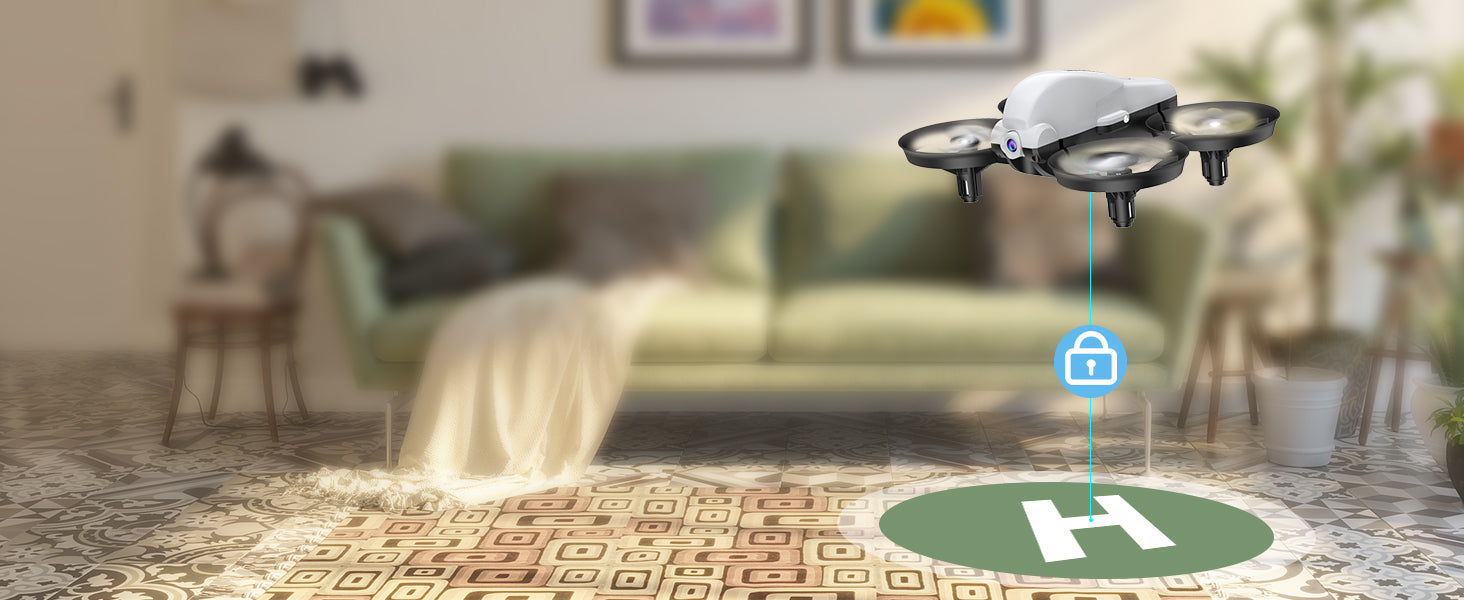 SIMREX X700 Drone, the optical flow feature allows the drone to maintain its position without pilot maneuver