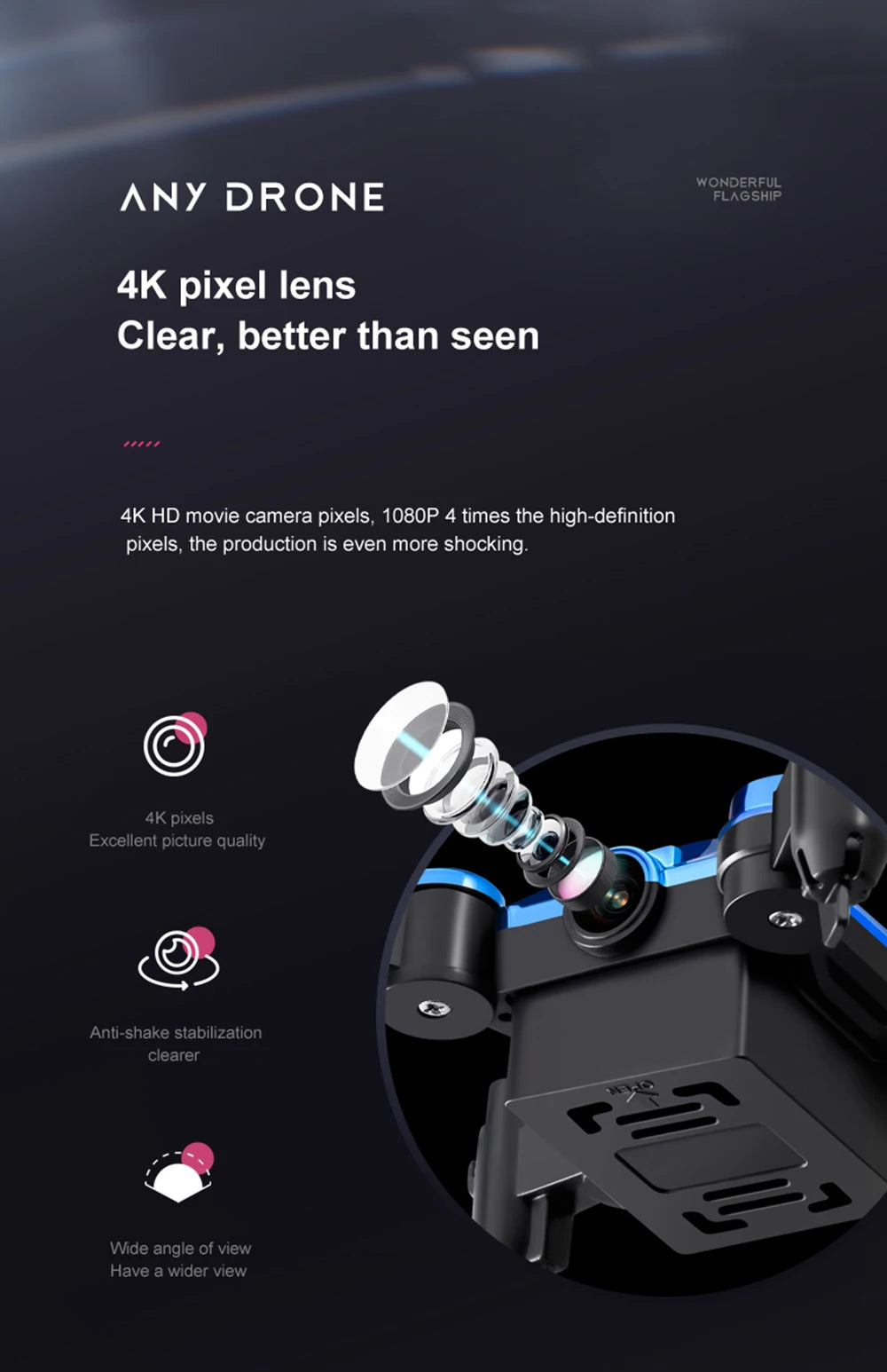 2024 طائرة بدون طيار صغيرة قابلة للطي 4K المهنية طائرة مزودة بجهاز للتحكم عن بعد هليكوبتر كاميرا طائرات بدون طيار واي فاي التصوير الجوي ألعاب أطفال الكبار 25 drone flagship 4k pixel lens clear; better than seen 4k