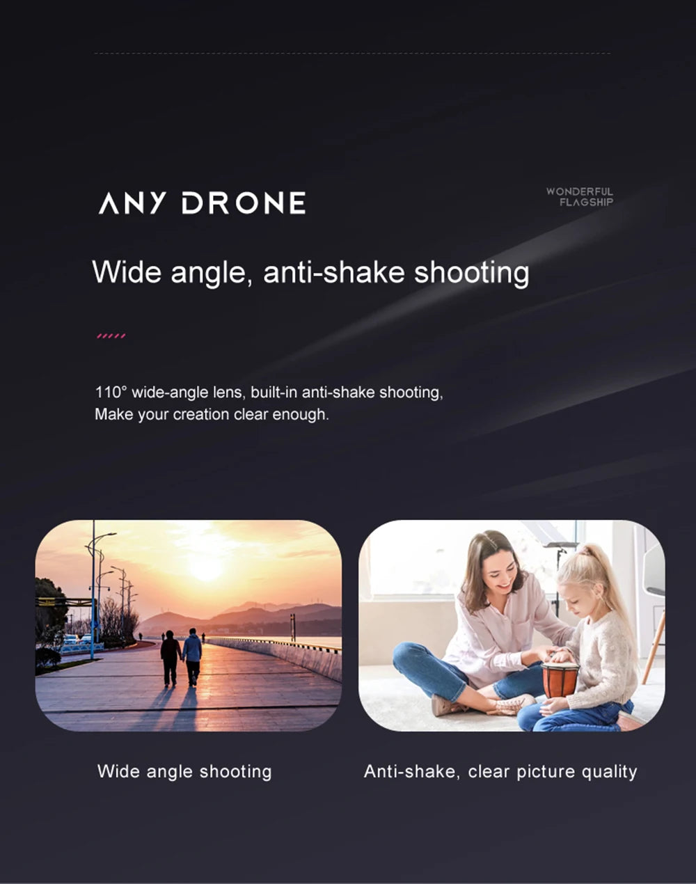 2024 طائرة بدون طيار صغيرة قابلة للطي 4K المهنية طائرة مزودة بجهاز للتحكم عن بعد هليكوبتر كاميرا طائرات بدون طيار واي فاي التصوير الجوي ألعاب أطفال الكبار 26 wide angle, anti-shake shooting 110" wide-angle lens,