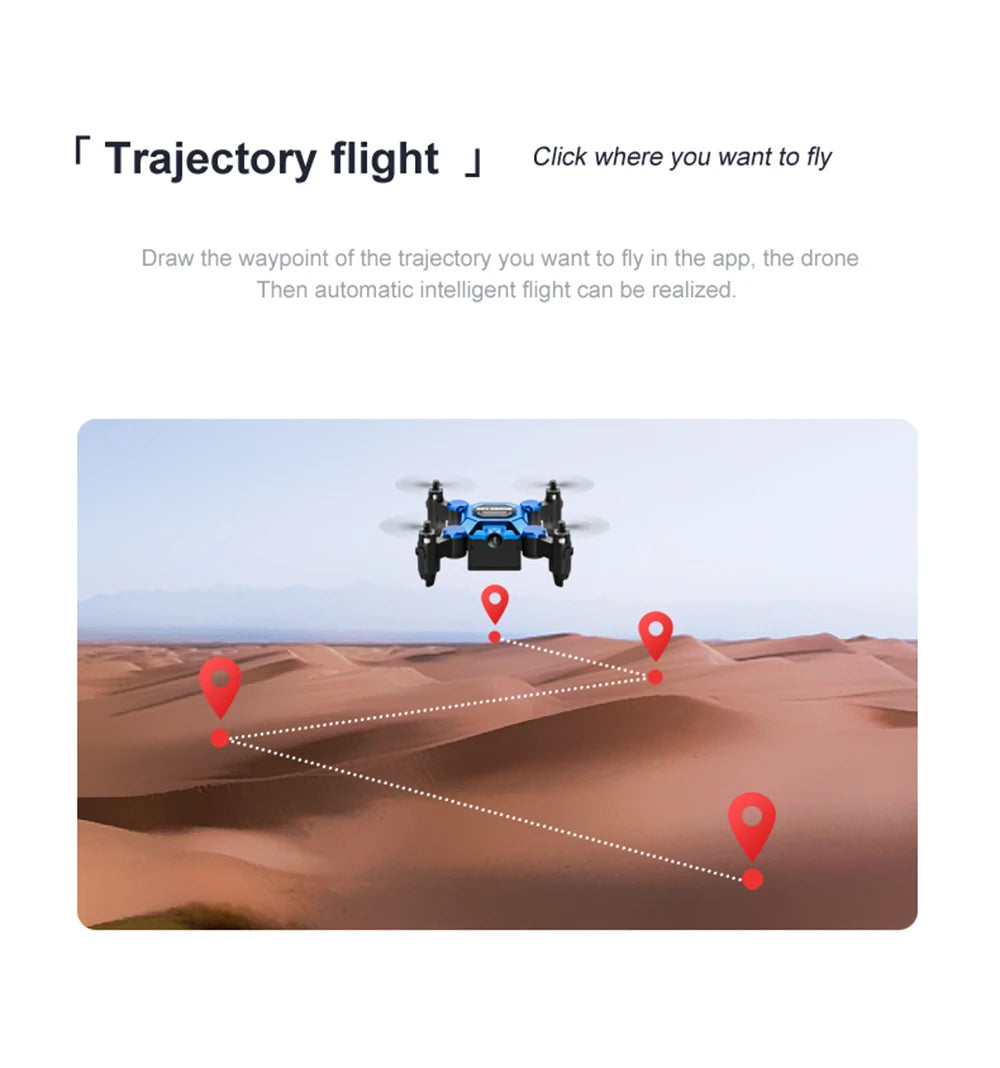 2024 طائرة بدون طيار صغيرة قابلة للطي 4K المهنية طائرة مزودة بجهاز للتحكم عن بعد هليكوبتر كاميرا طائرات بدون طيار واي فاي التصوير الجوي ألعاب أطفال الكبار 33 2024 Foldable Mini Drone 4K