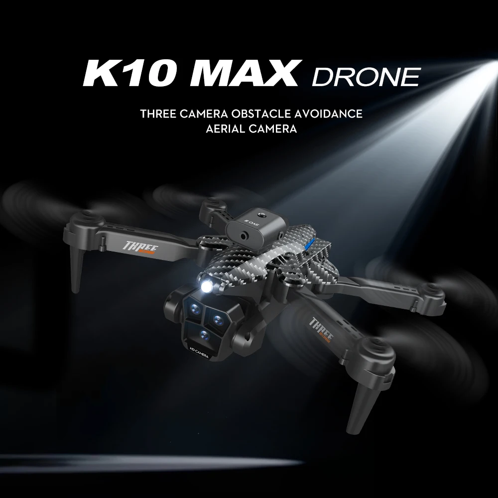 K10 MAx Drone, k1o max drone three camera obstacle avoidance aerial camera 