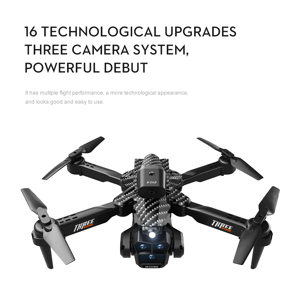 K10 MAx Drone, 16 technological upgrades three camera system, powerful debut it has multiple flight performance
