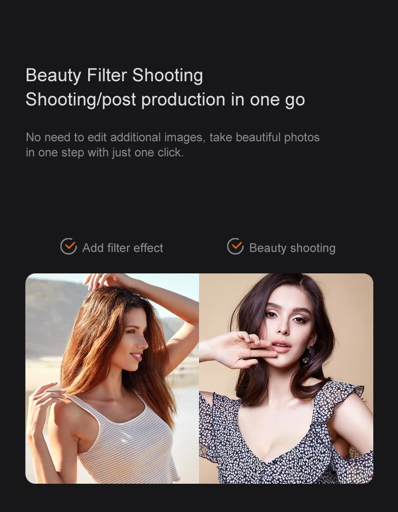 K6 Max Drone, beauty filter shooting/post production in one go no need to edit additional