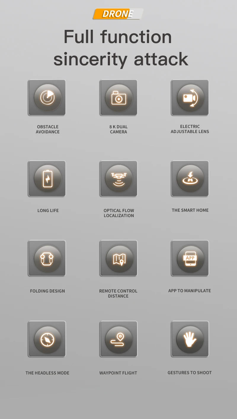 P15 Drone, the smart home localization app folding design remote control app to manipulate distance