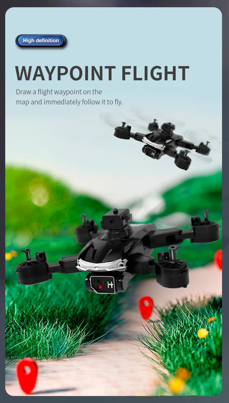 109L Drone, high definition waypoint flight draw a flight waypoint on the map
