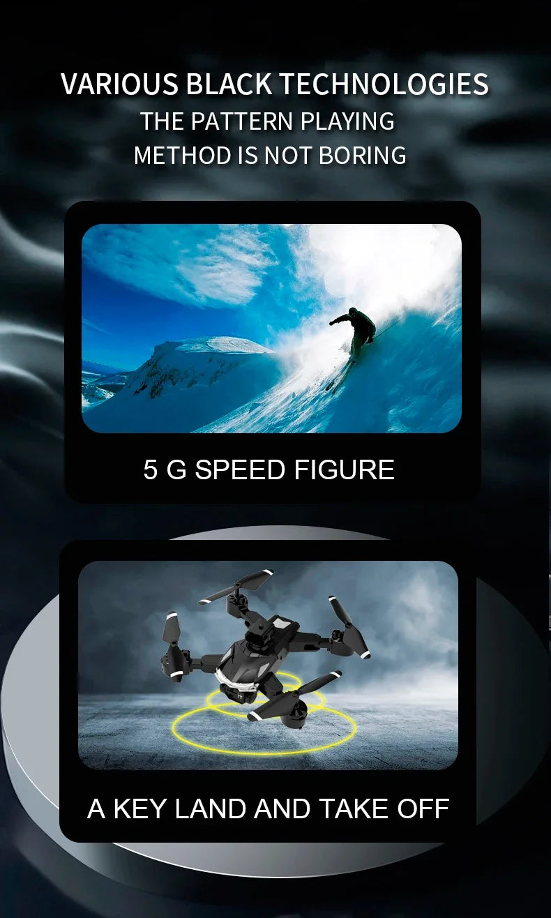 109L Drone, the pattern playing method is not boring 5 g speed figure a