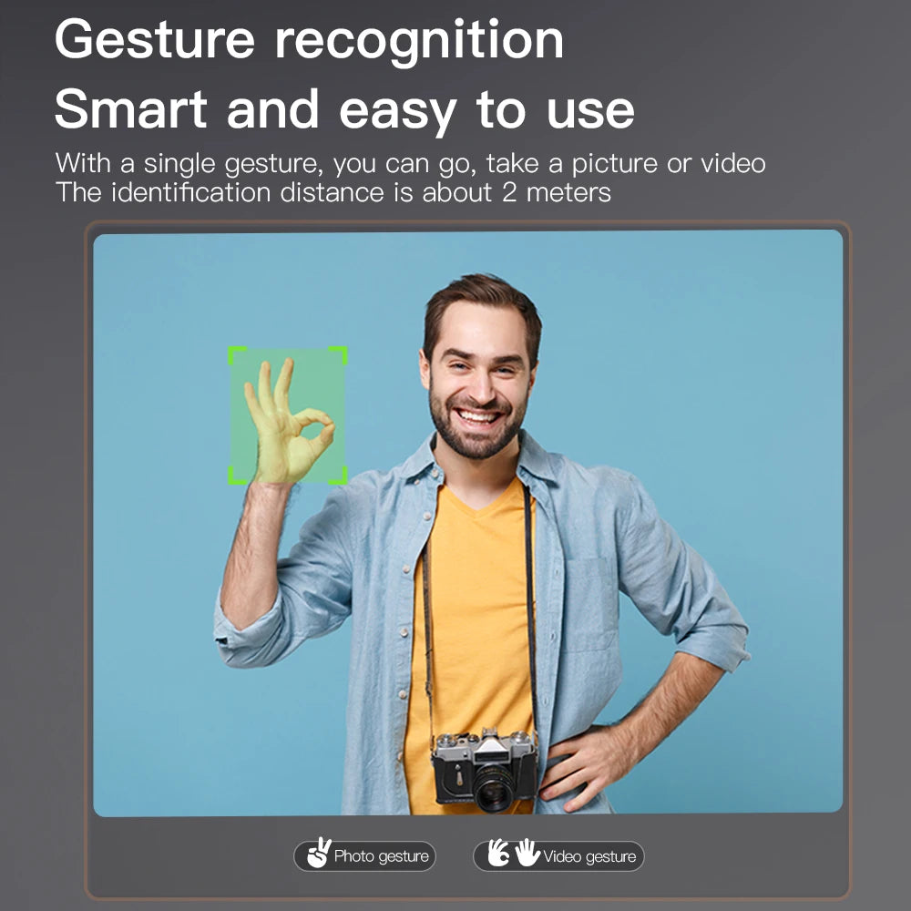 A9 PRO Drone, gesture recognition smart and easy to use with a single gesture, you