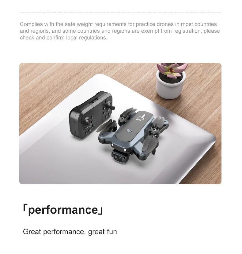 LU10 Drone, complies with the safe weight requirements for practice drones in most