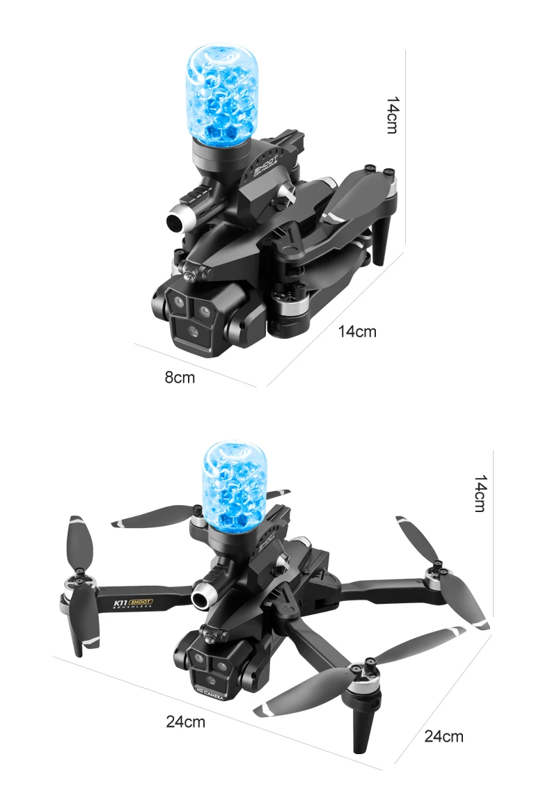 K11 Max Drone, k11 max drone with water bombs takes flight as a