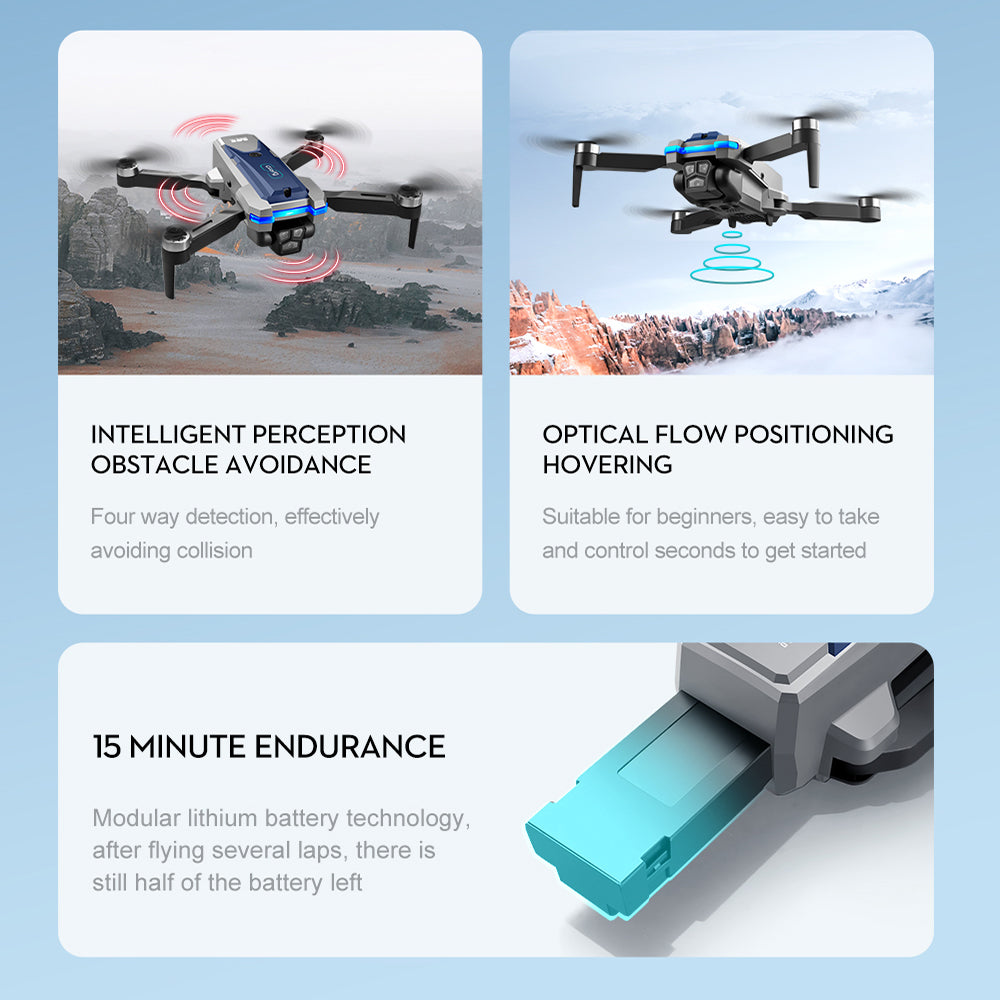 LS S8S Drone, intelligent perception optical flow positioning obstacle avoidance, effectively suitable for beginners 