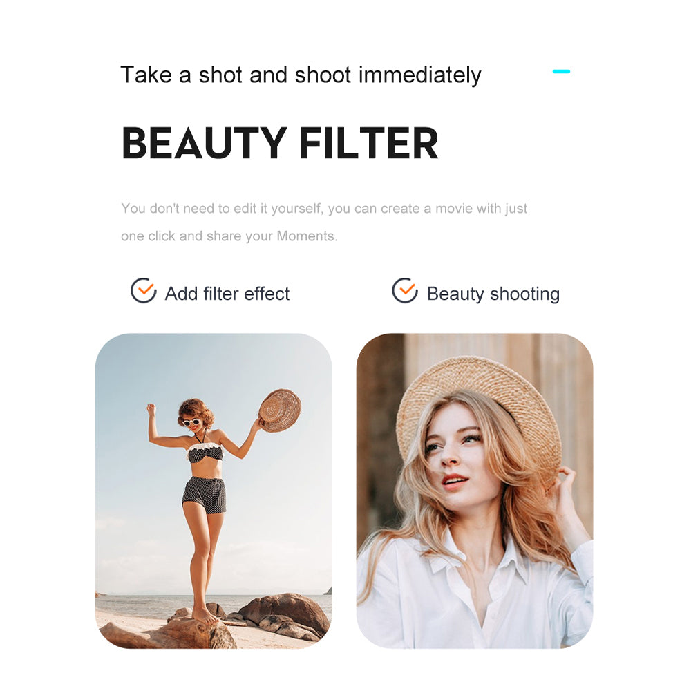 LS S8S Drone, beauty filter you don't need to edit it yourself, you can