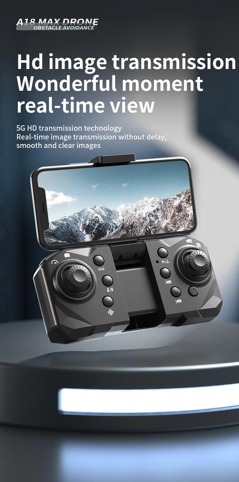 A18 MAX Drone, a1& maydrone obstacle avoidance hd image