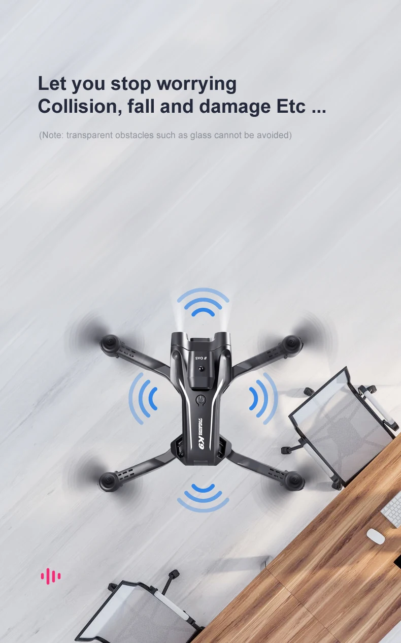 K9 RC Drone, let's stop worrying collision; fall and damage etc. sud 1