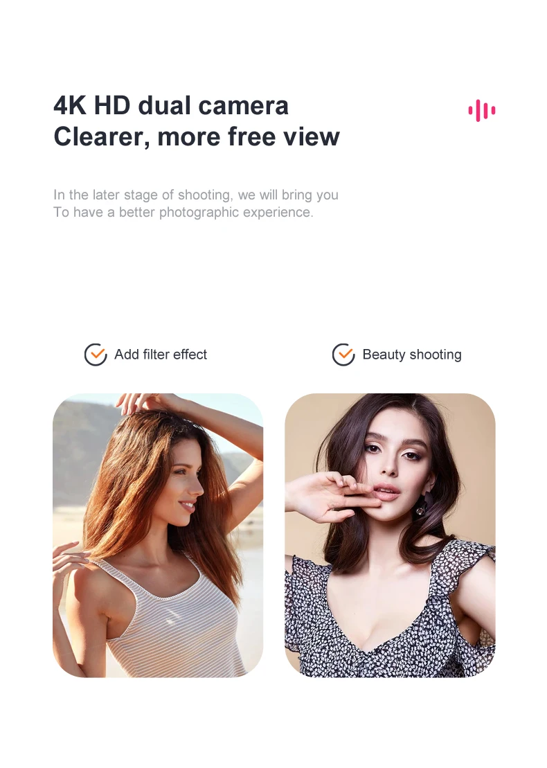 K9 RC Drone, 4k hd dual camera clearer, more free view in