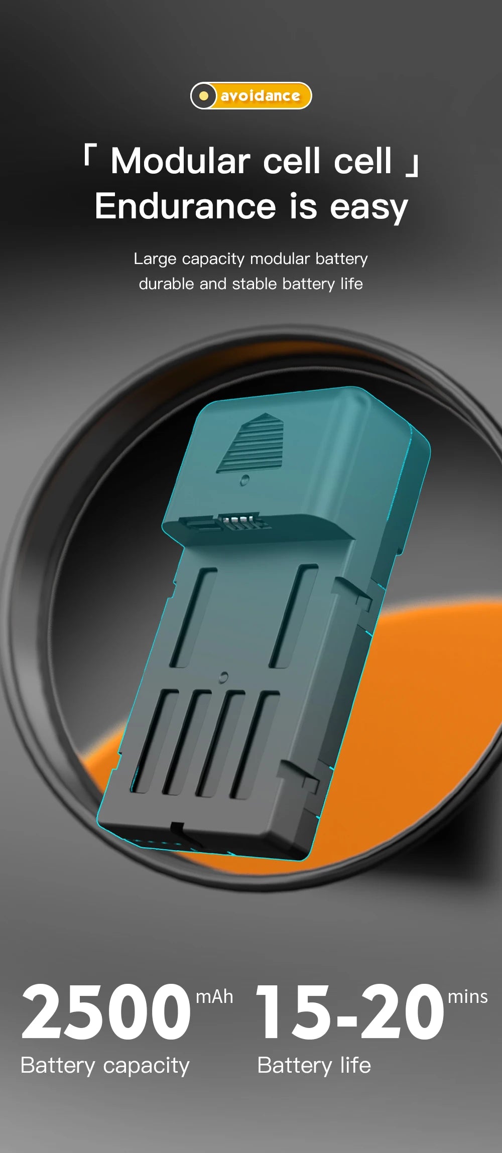 AE11 Drone, avoidance modular cell cell j endurance is easy large capacity modular battery
