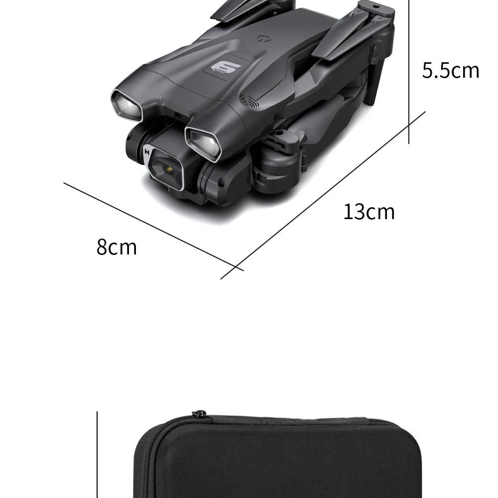 H66 Drone, 4k hd camera optical flow mini rc helicopter 