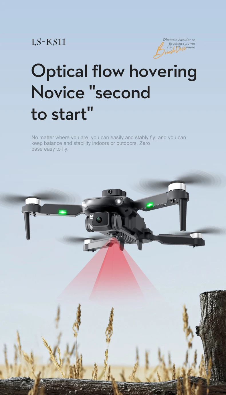 KS11 Drone, no matter where you are, you can easily and stably fly