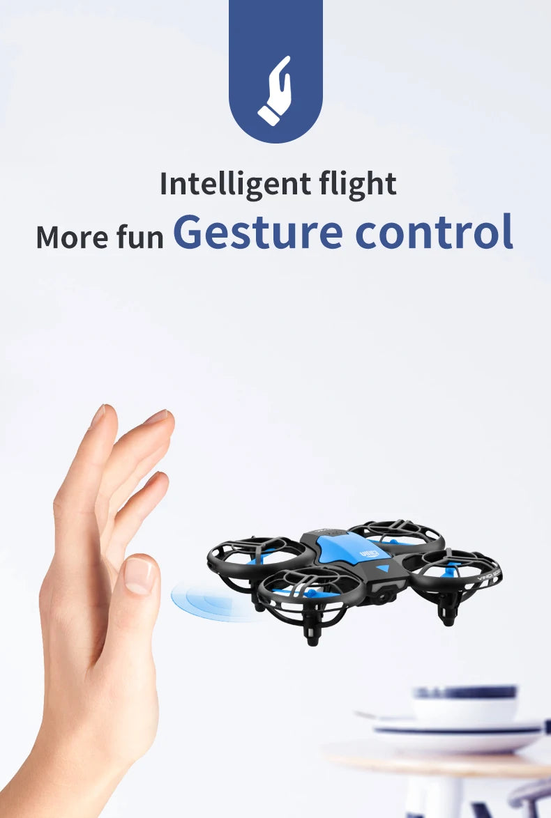 4DRC V8 Mini Drone, Intelligent flight more fun gesture