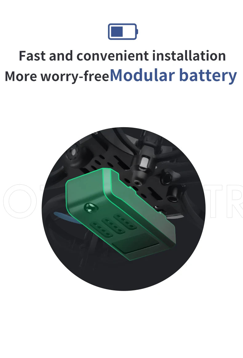 4DRC V8 Mini Drone, fast and convenient installation more worry-freemodular battery 