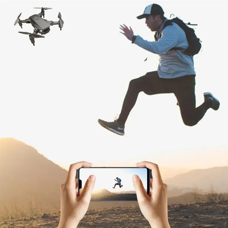 Q12 الطائرة بدون طيار - كاميرا 4K HD واي فاي Fpv ارتفاع ضغط الهواء عقد أسود ورمادي بدون طيار لعبة طائرات بدون طيار RC قابلة للطي 13 Q12 Drone - 4k HD Camera WiFi Fpv Air Pressure Altitude Hold