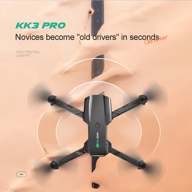 KK3 Pro Mini Drone, kk3 pro novices become "old drivers" in seconds 