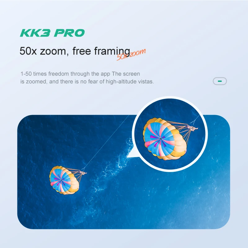 KK3 Pro Mini Drone, kk? pro 50x zoom, free framingoom 1