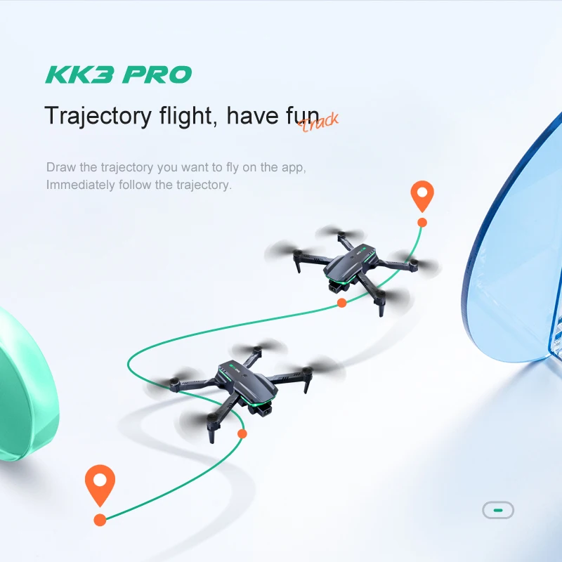 KK3 Pro Mini Drone, kk3 pro trajectory flight: have drawn the trajectory you want to