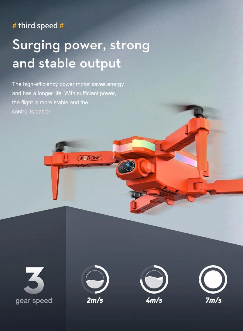 XT8 RC Mini Drone - 2024 جديد 4K كاميرا مزدوجة عالية الدقة تصوير فيديو Led بدون طيار كوادكوبتر مع FPV مفتاح واحد ألعاب العودة للأطفال هدية 32 XT8 RC Mini Drone