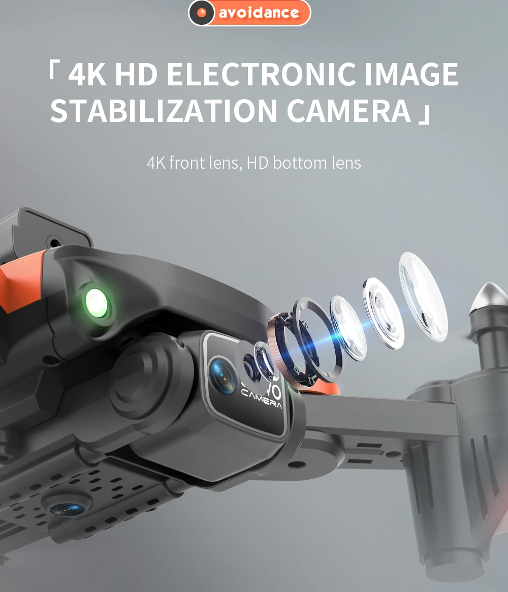 KBDFA XS011 Drone, avoidance 4k hd electronic image stabilization camera .