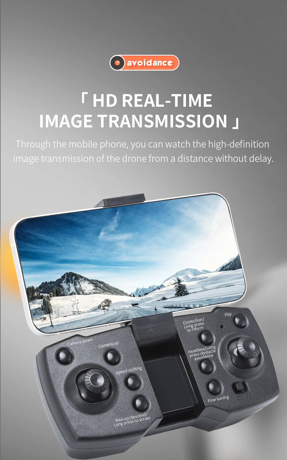 KBDFA XS011 Drone, avoidance r hd real-time image transmission .