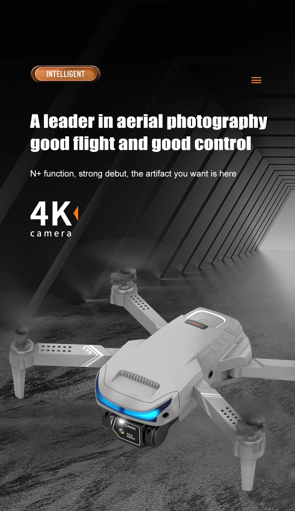JINHENG LS-XT9 Drone - 2023 جديد 4K كاميرا مزدوجة واي فاي FPV موقع التدفق البصري تجنب العوائق قابلة للطي بدون طيار كوادكوبتر هليكوبتر هدايا 22 JINHENG LS-XT9 Drone, intelligent a leader in aerial photography good flight and good control n