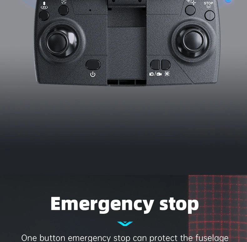 X6 Pro Drone, stop a/e emergency stop one button emerqen