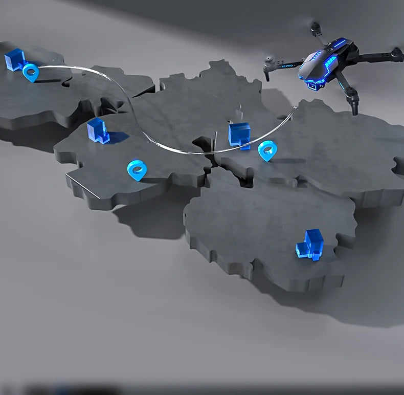 X6 Pro Drone, no video capture resolution : 1080p fhd video