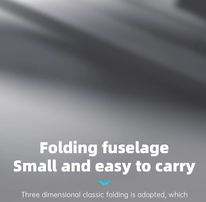 X6 Pro Drone, folding fuselage small and easy to carry three dimensional classic folding is